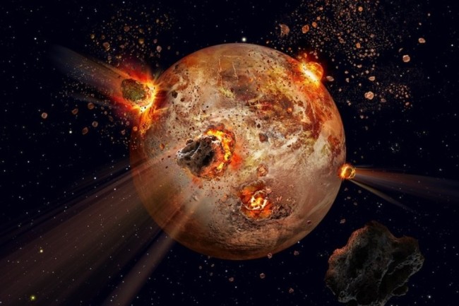 ends beginnings of earth asteroid impact