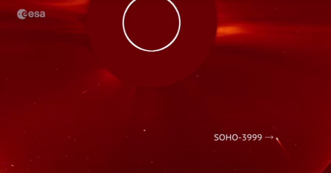 soho nasa comet sun grazer project