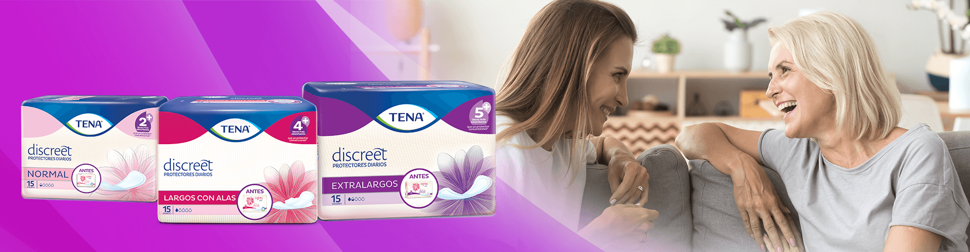 Banner categoría protectores diarios mujer