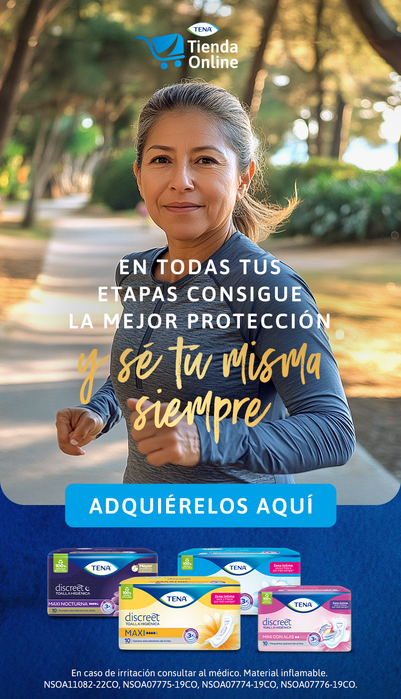 Relación entre problemas de orina y menopausia - TENA