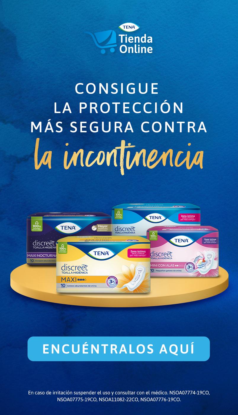 Protección segura con toallas para incontinencia urinaria - TENA