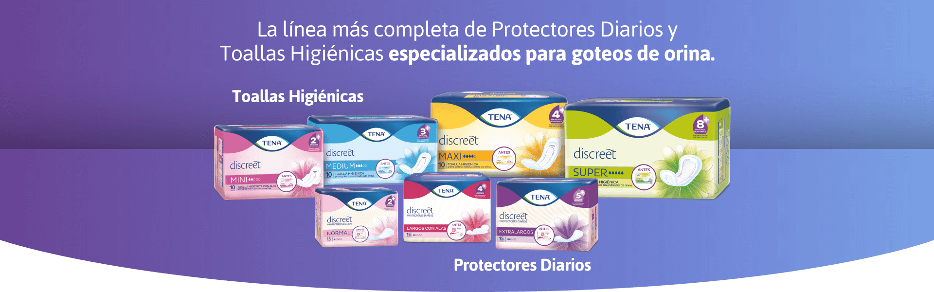 Banner Discreet Línea Completa