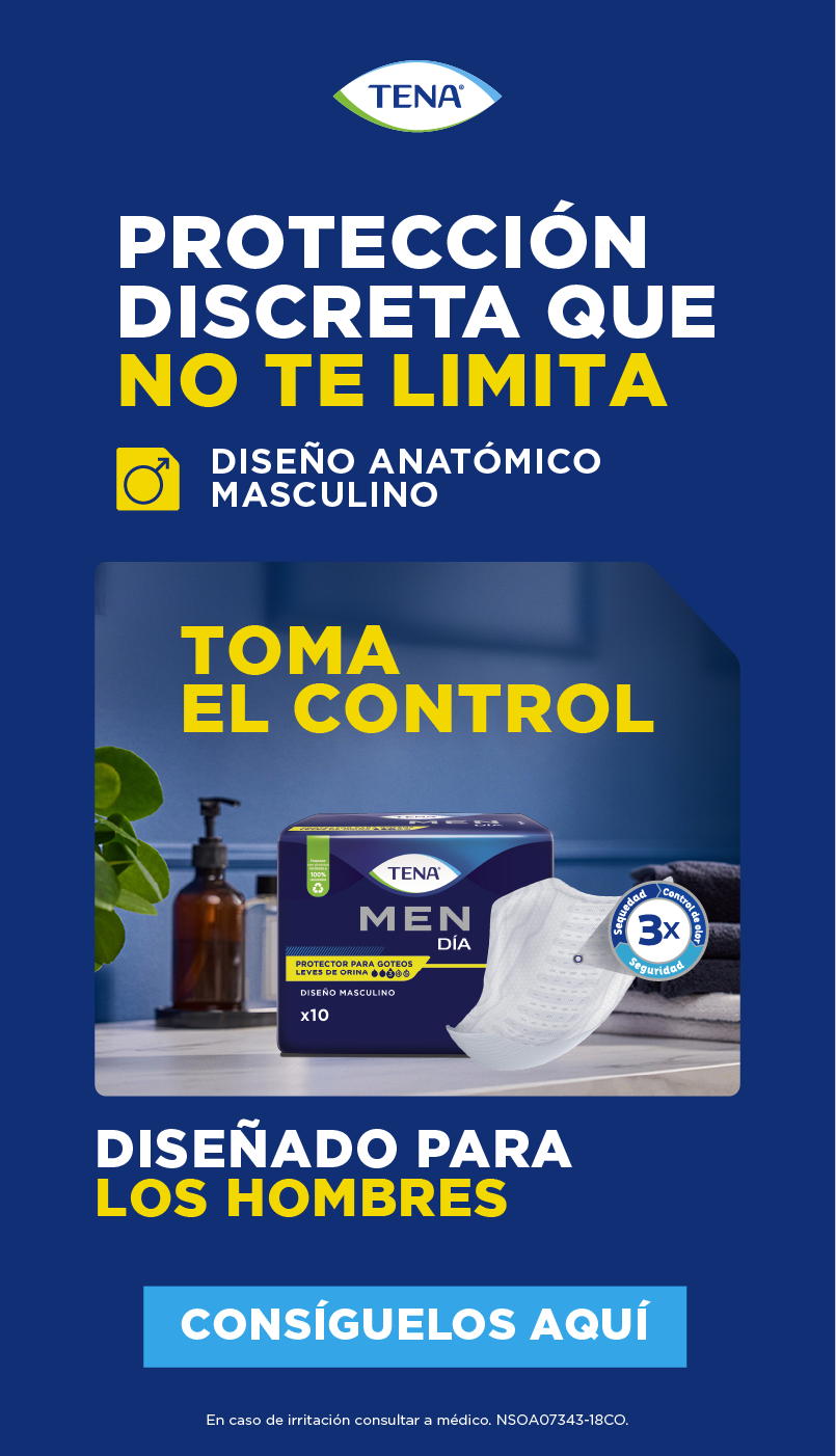 Conoce el protector masculino para incontinencia TENA Men
