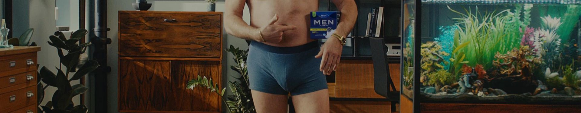 Conoce el protector masculino para incontinencia TENA Men
