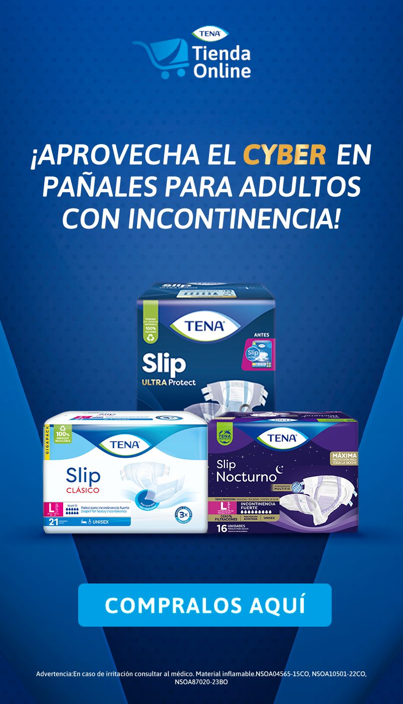 Cyber en los pañales para adultos con incontinencia - TENA