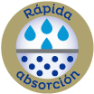 rápida absorción