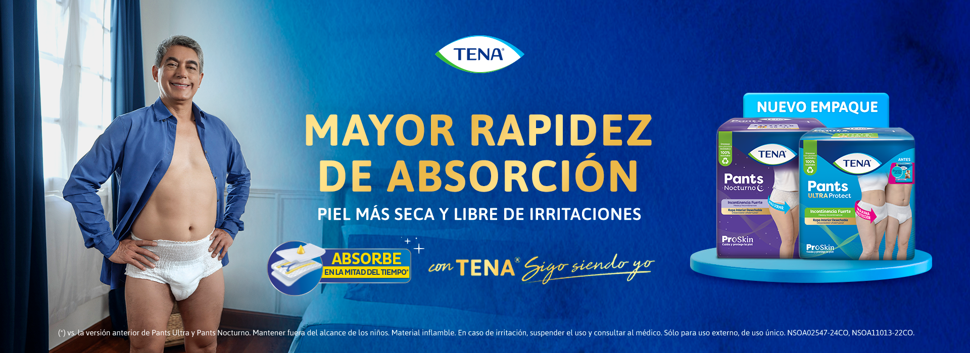 Similares a un pañal desechable que se ven y se sienten como ropa interior, diseñados para mujeres y hombres activos.