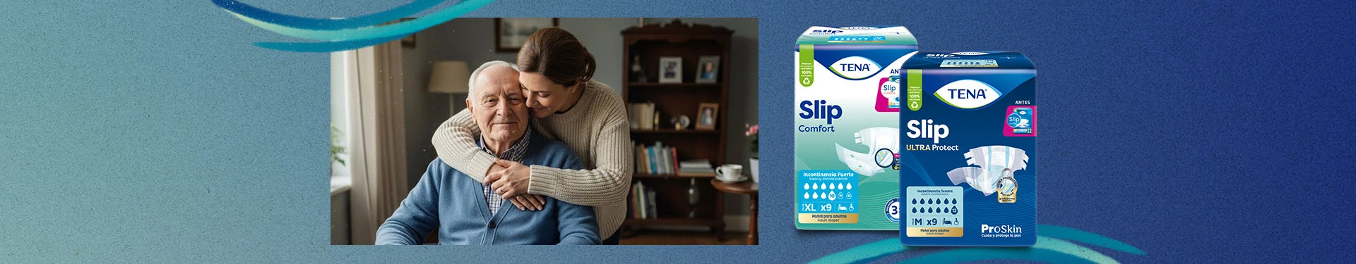 Línea TENA Slip: pañales para personas con poca movilidad
