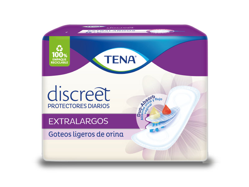 Protector tena discreet extralargo completa