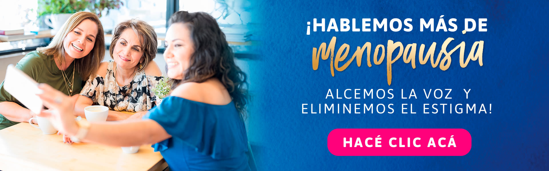 Banner Hablemos de Menopausia