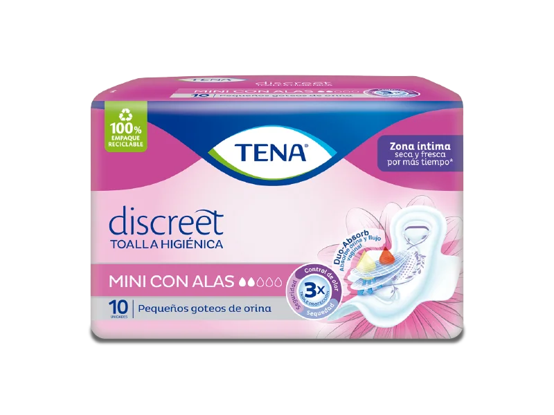Toalla Higienica TENA Discreet Mini