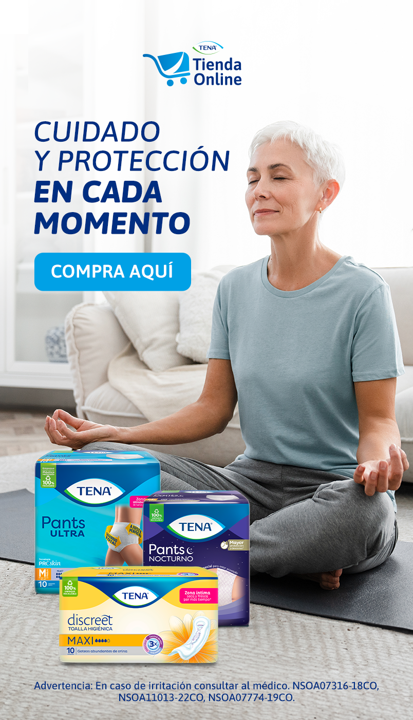 Bienestar emocional, cambios que llegan con la incontinencia - TENA