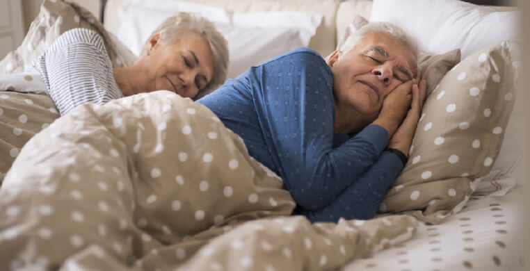 Buenos hábitos de sueño en personas mayores