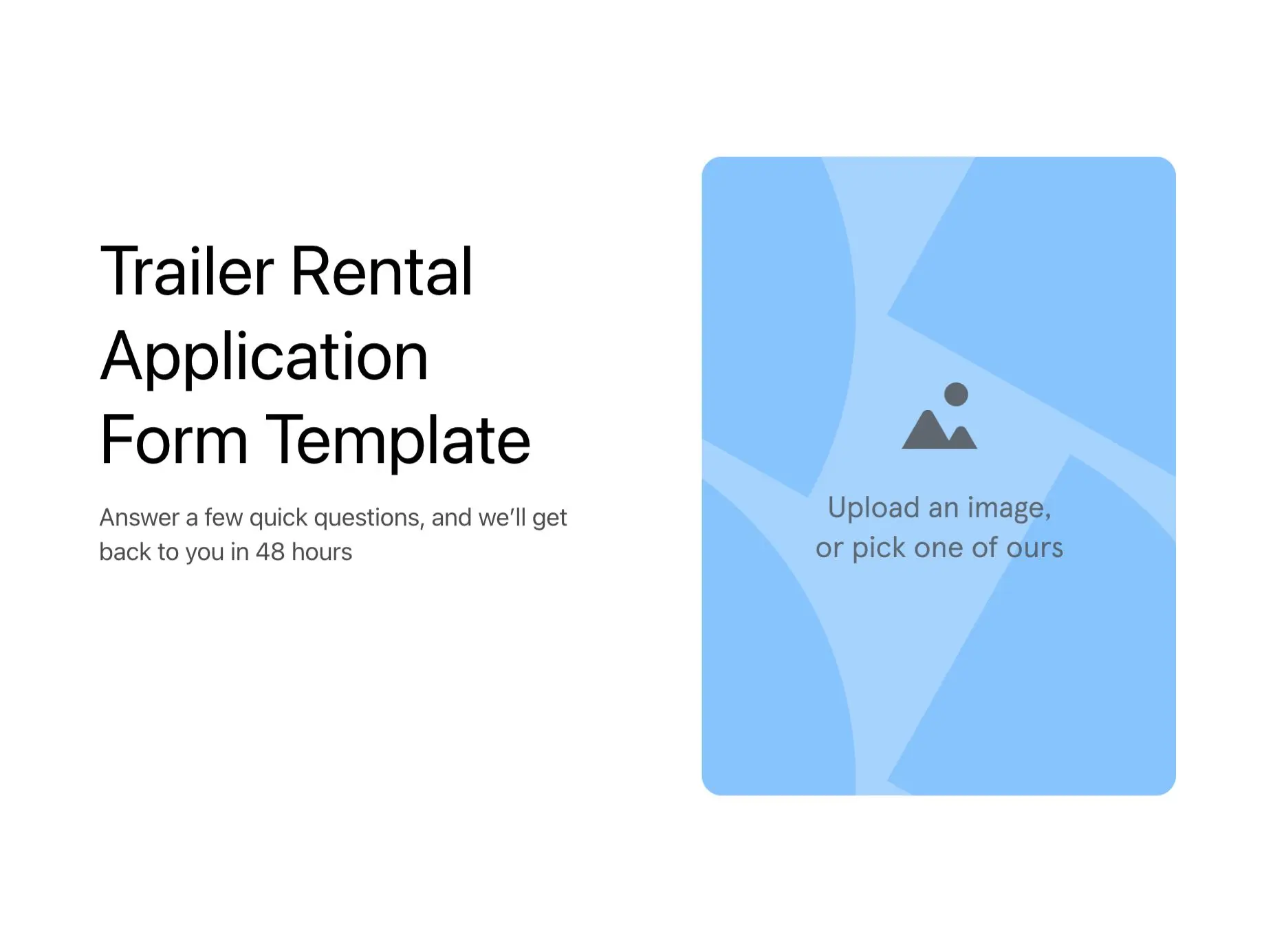 What Is A Rental Application Form