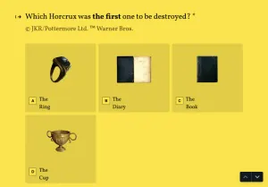 Harry Potter Trivia Quiz Template