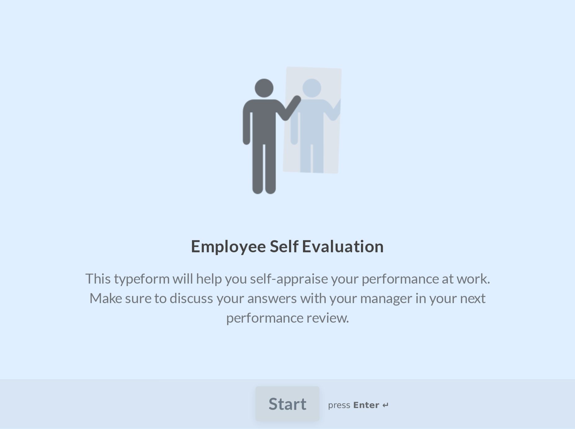 employee performance review answers