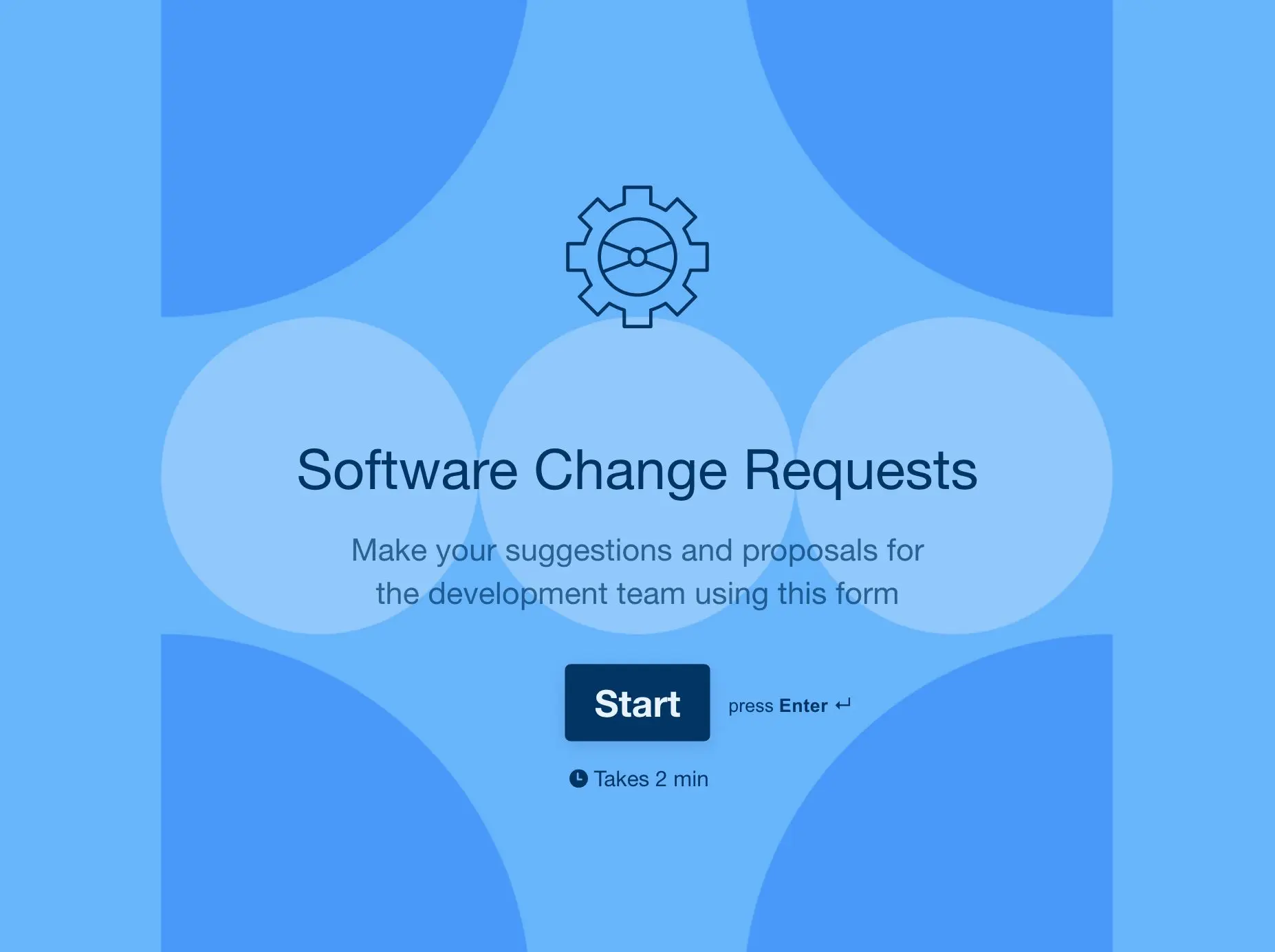 Software Change Request Form Template Hero