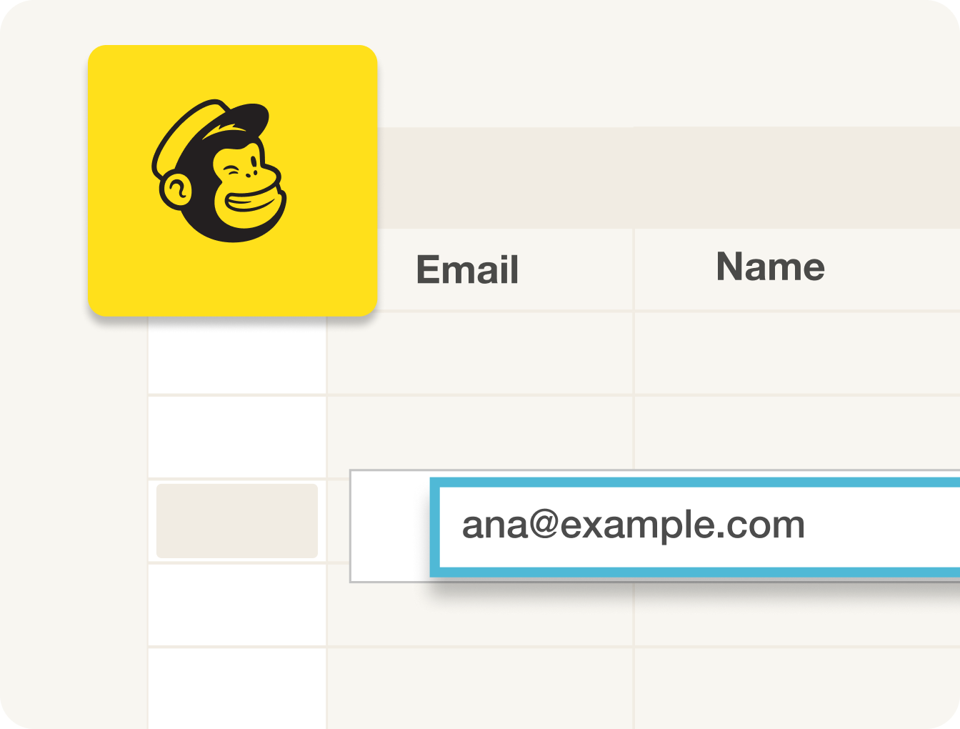 Mailchimp rounded