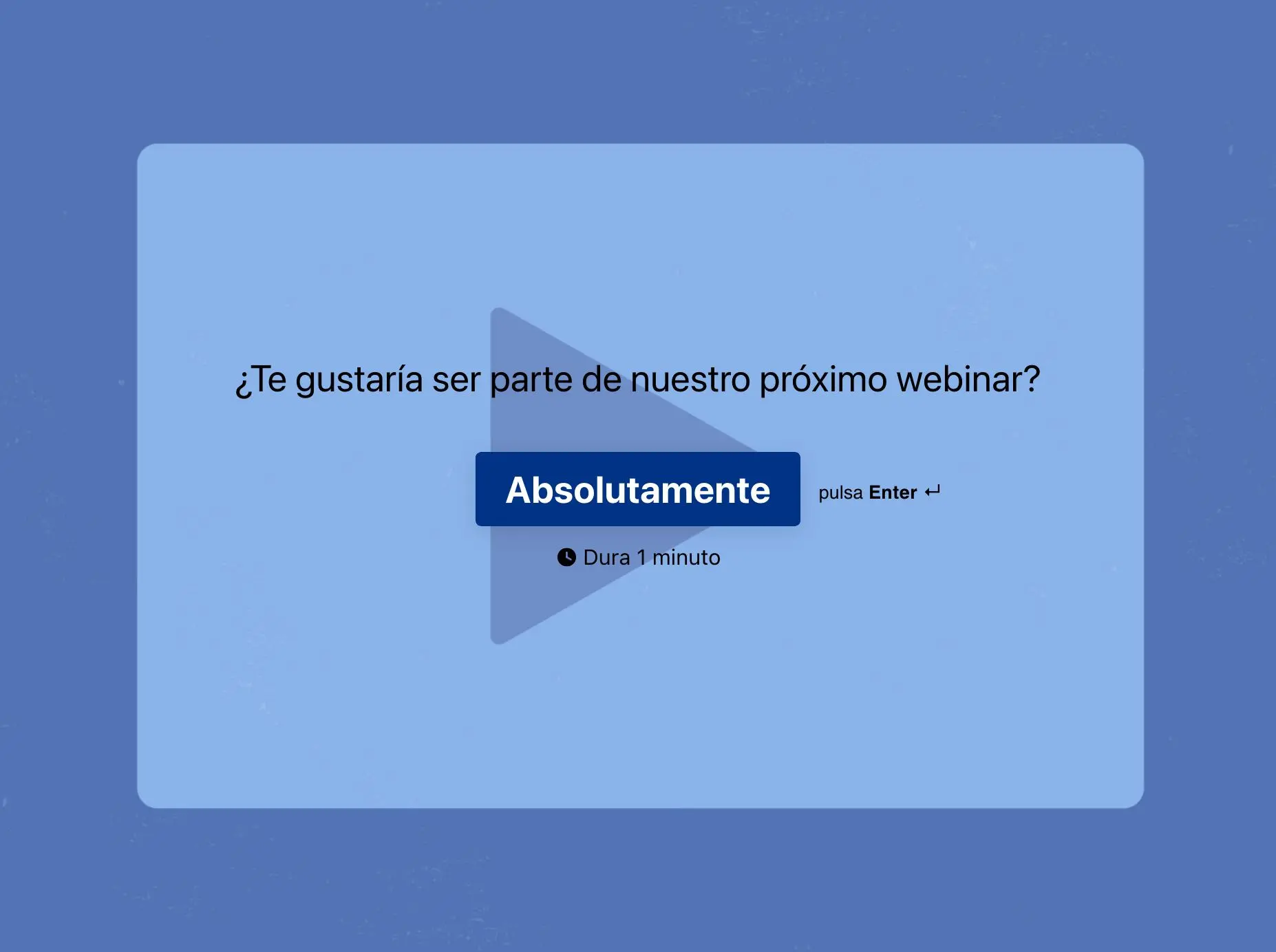 Plantilla de formulario de registro a webinar Hero