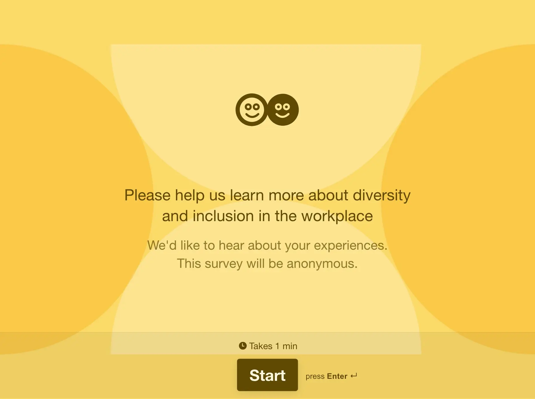 Diversity and Inclusion Survey Template Hero