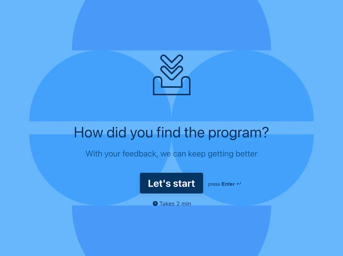 Program Feedback Form Template