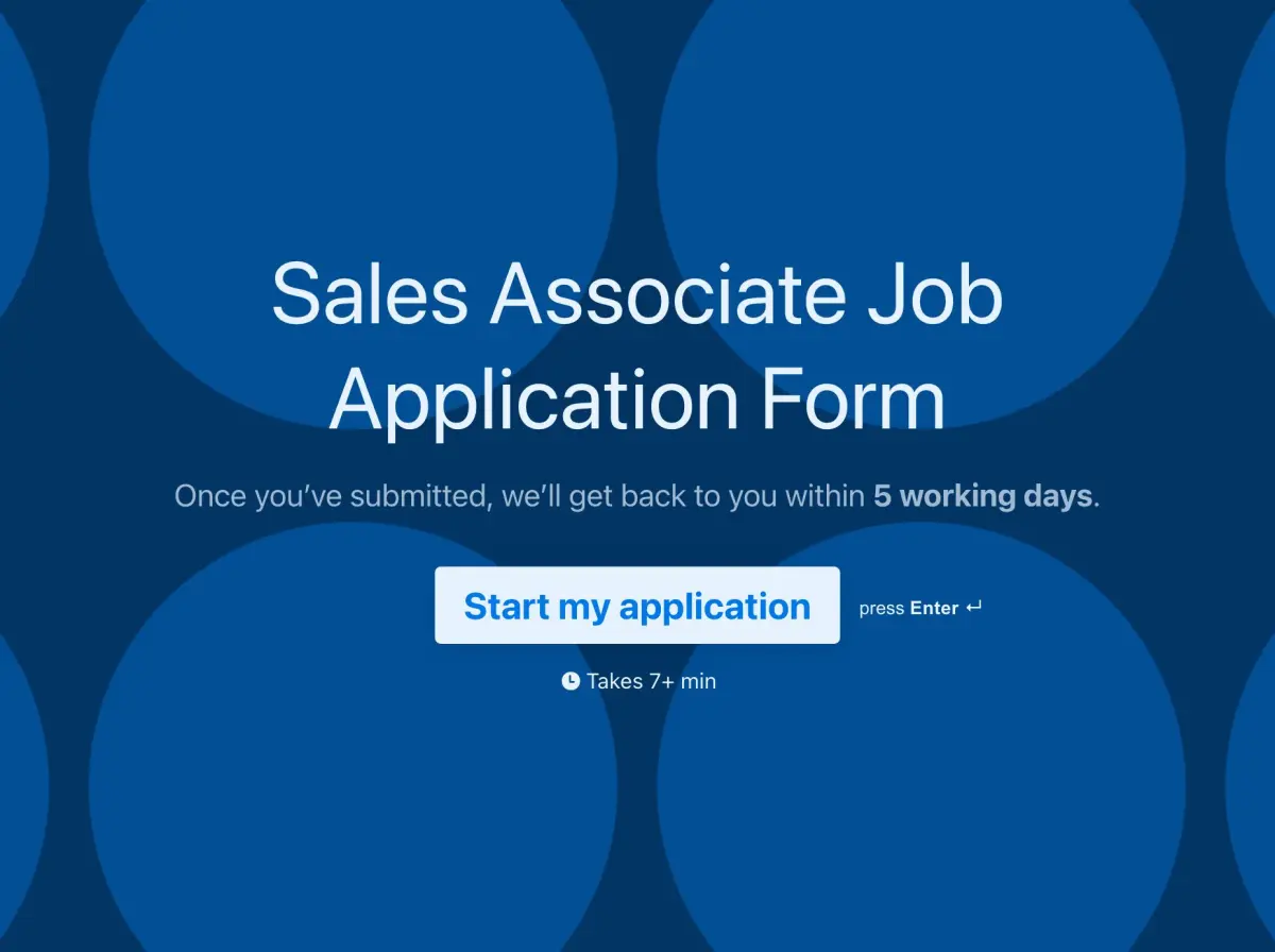 sales-associate-job-application-form-template