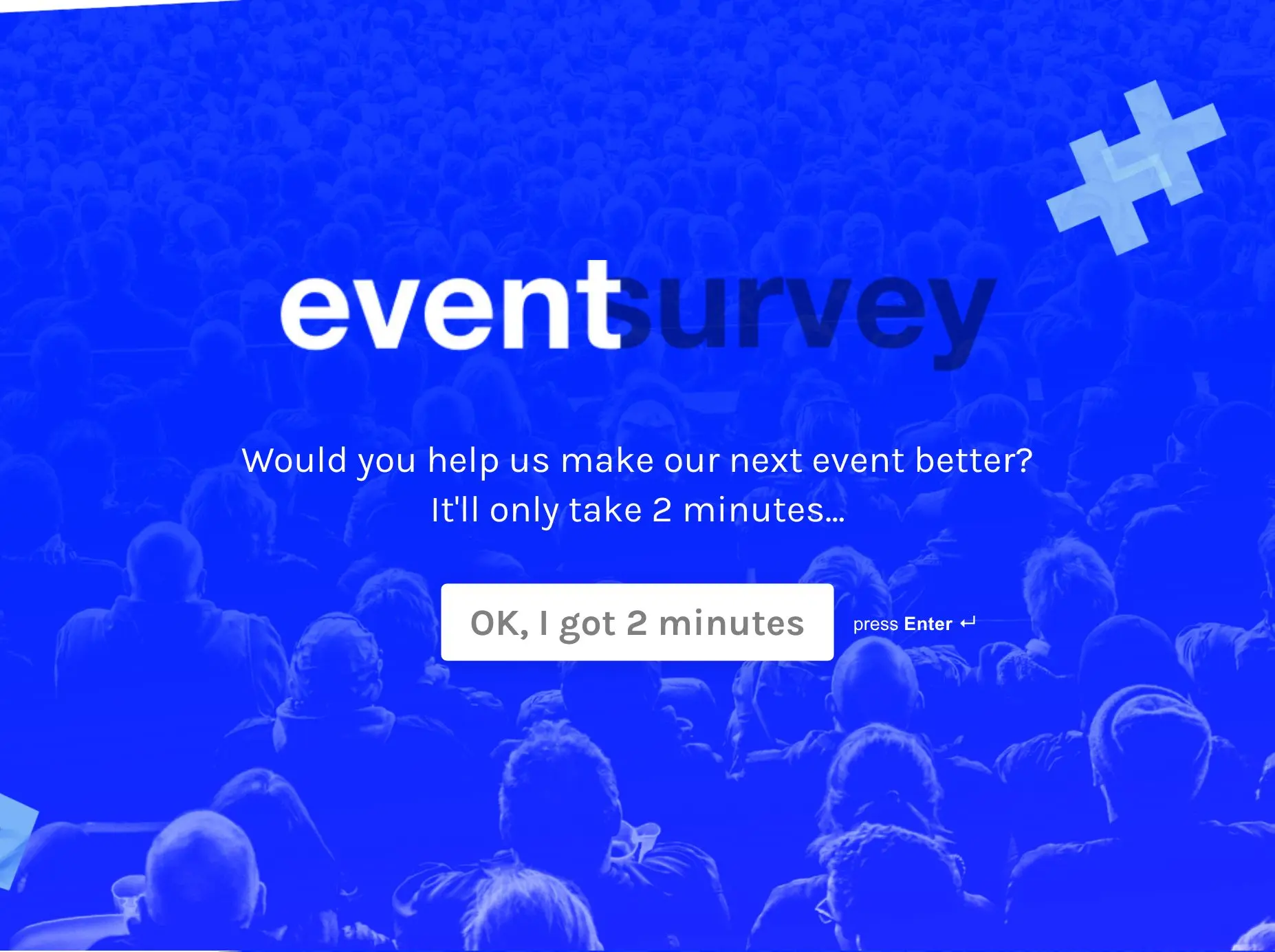 Post Event Feedback Survey Template Hero