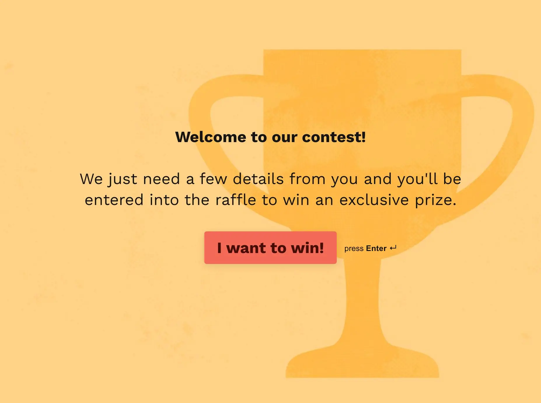 Contest-related design templates