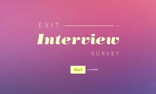 thumbs33 exit survey template