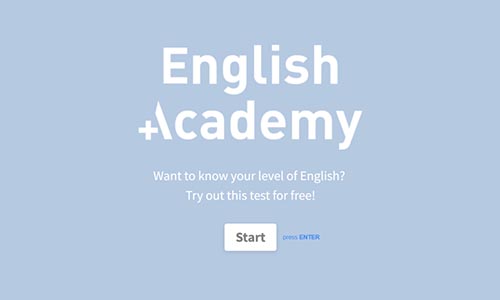 Online English Placement Test Template