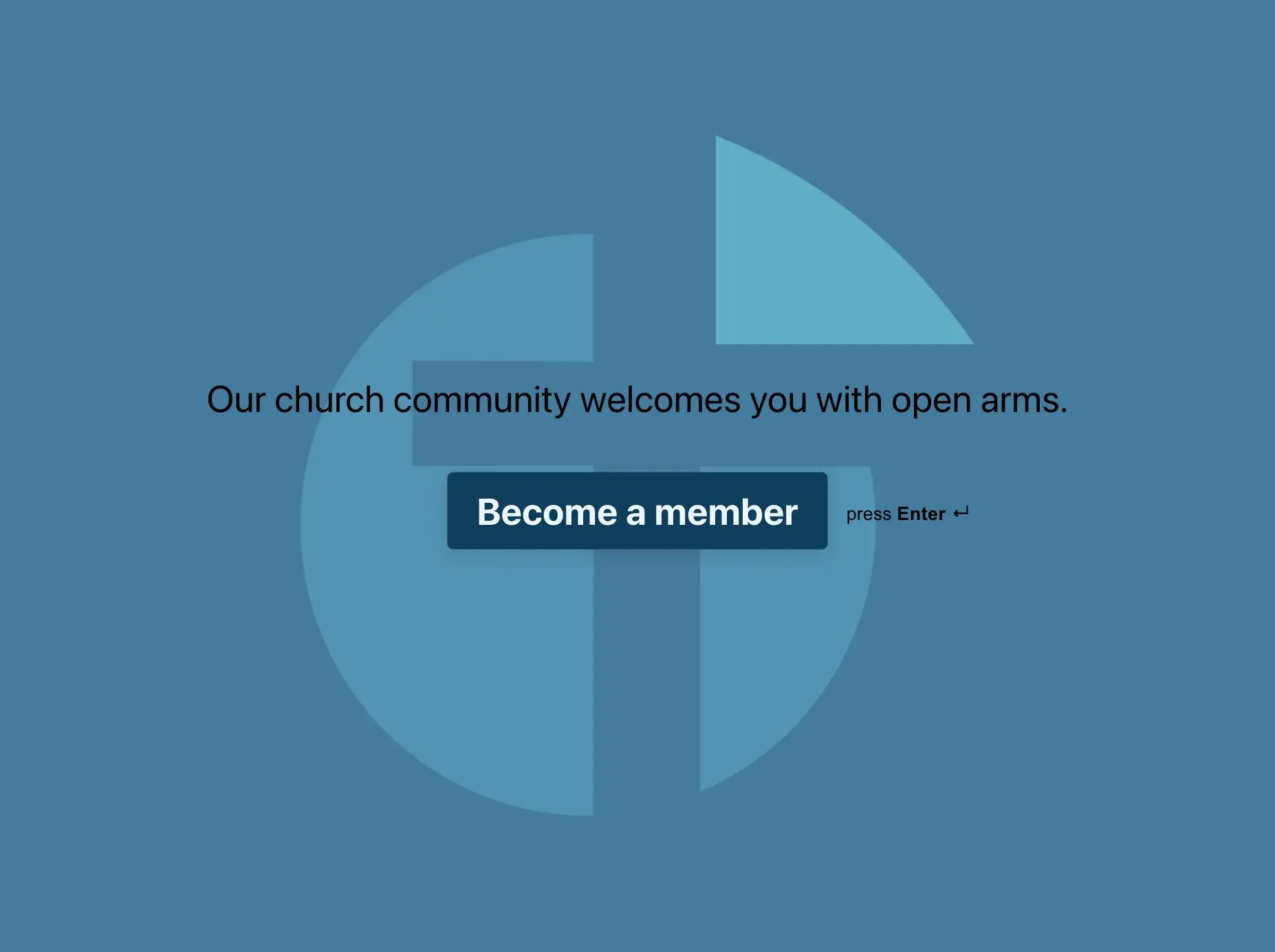 Church Membership Form Template Hero