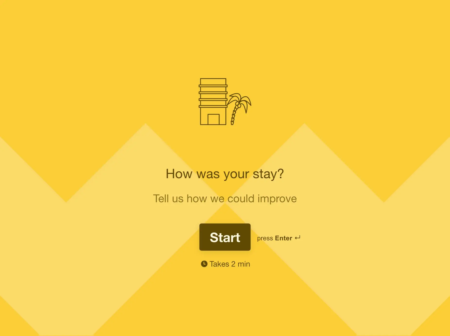 Hotel Feedback Survey Template Hero