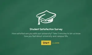 Plantilla de Encuesta de Satisfacción para Estudiantes