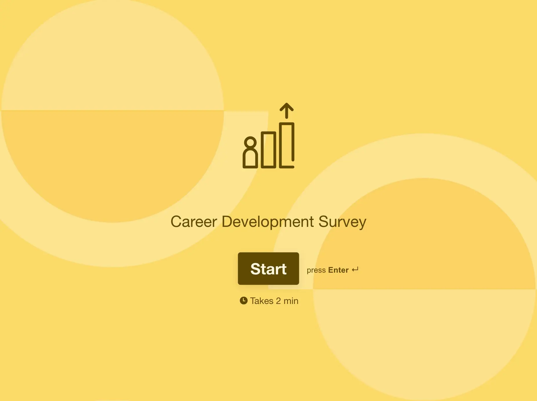 Career Development Survey Template Hero