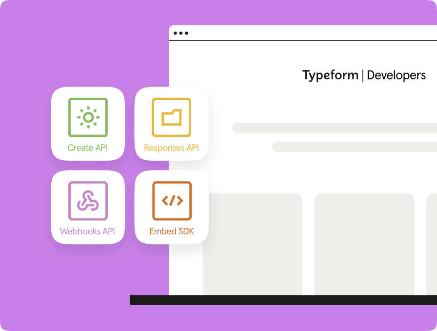 Typeform – Partner Integrations