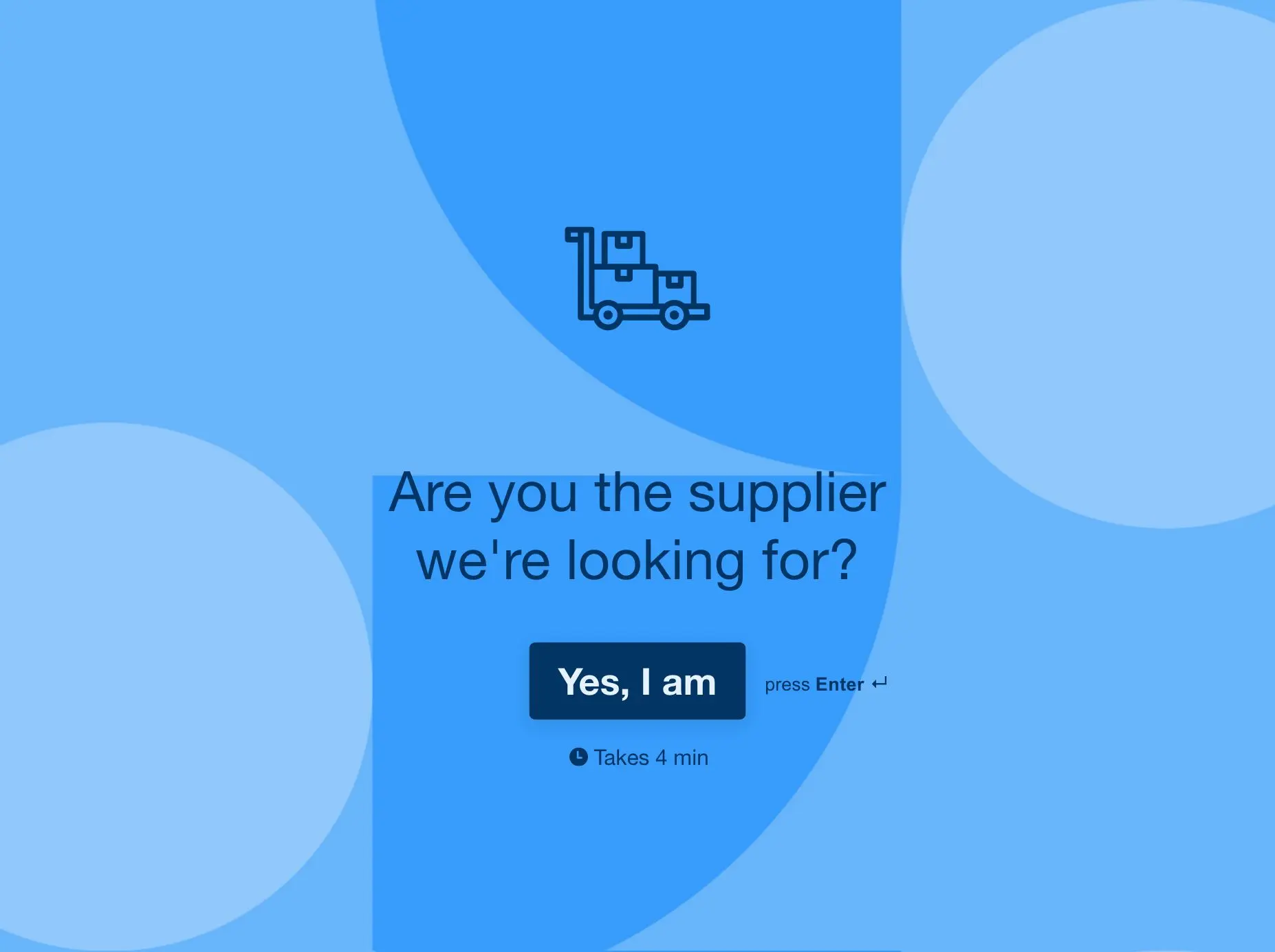 Supplier Application Form Template Hero