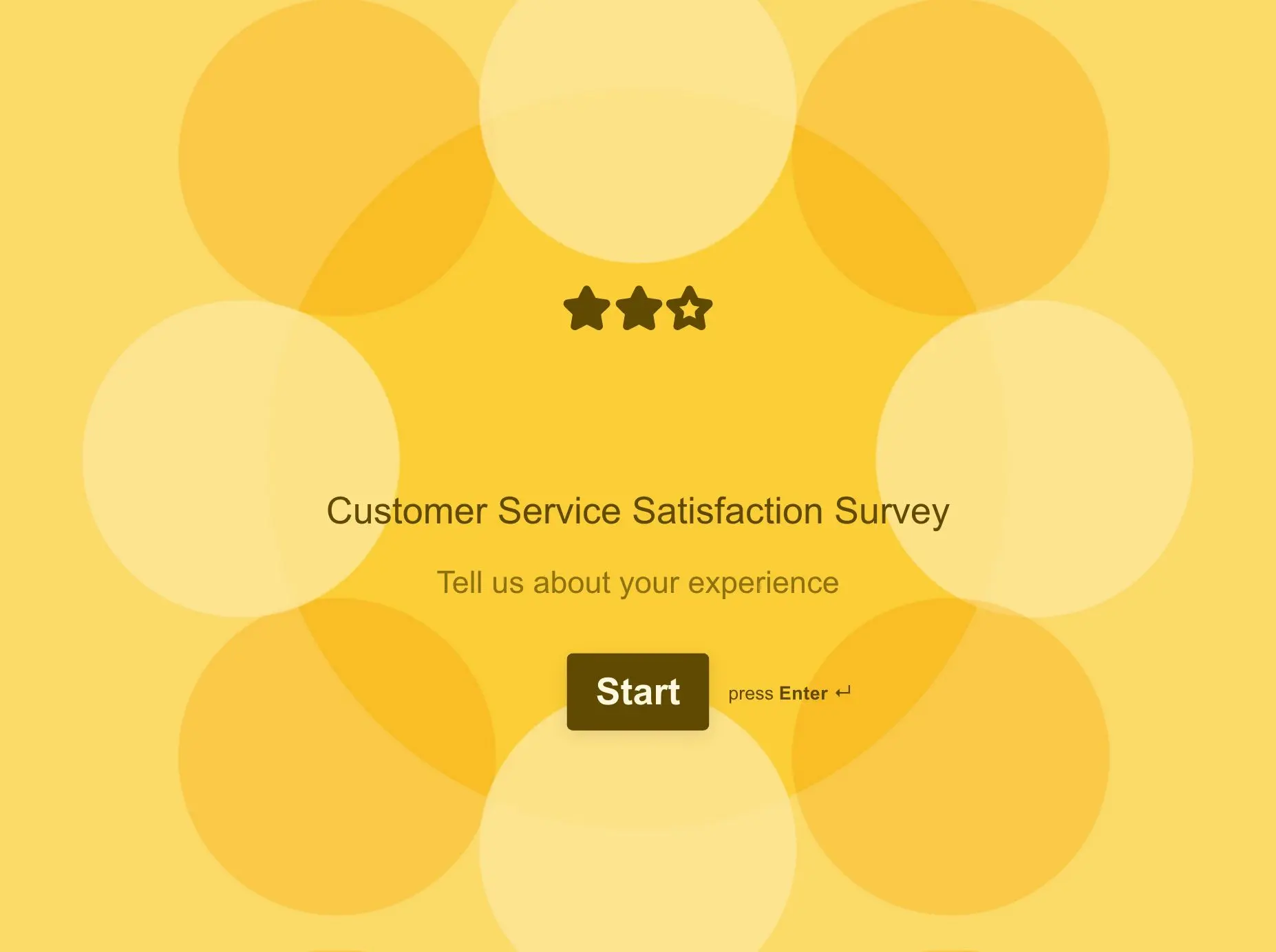 Customer Service Satisfaction Survey Template Hero