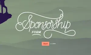 Sponsorship Form Template