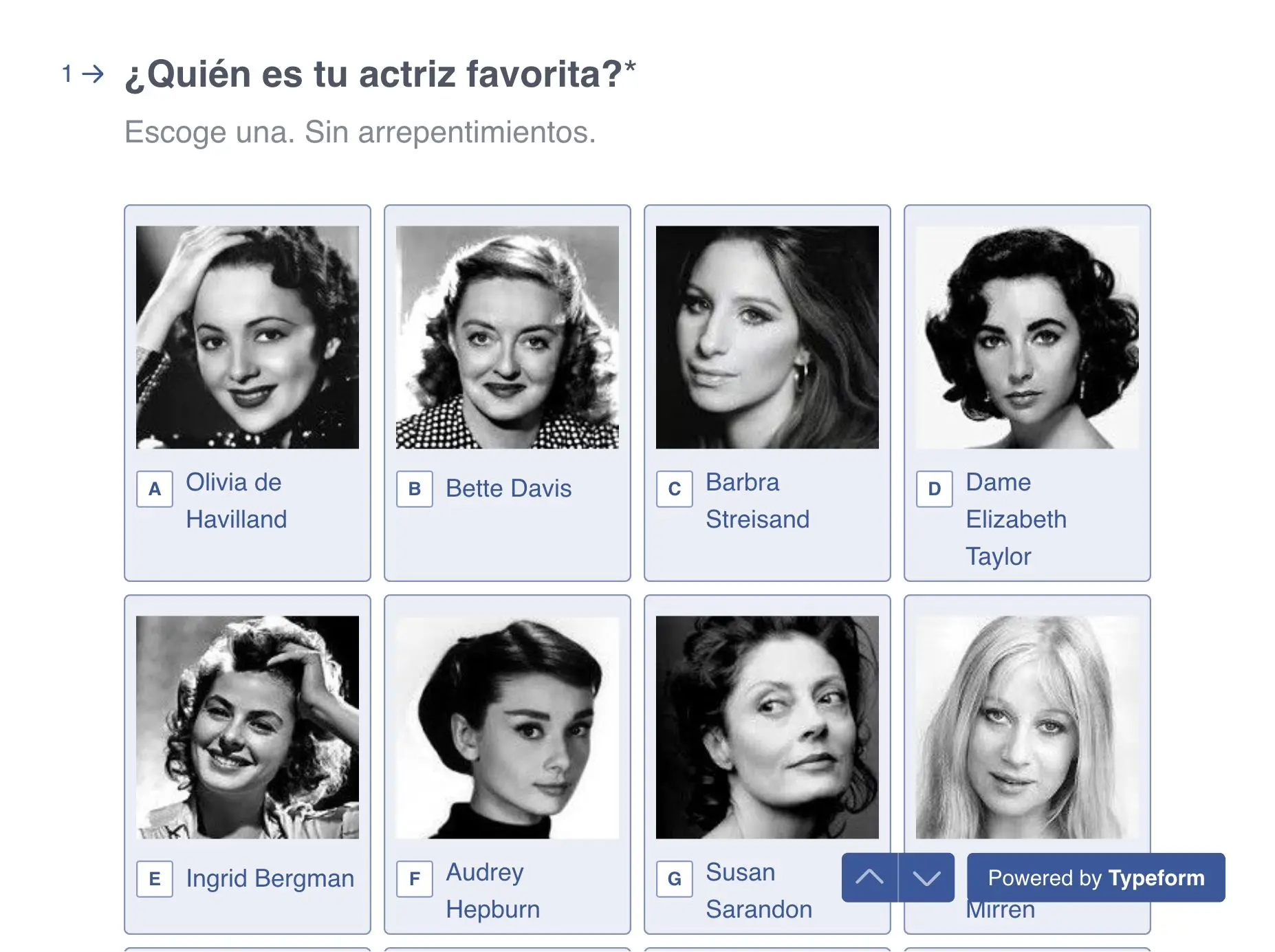 Plantilla para crear encuesta en facebook Hero