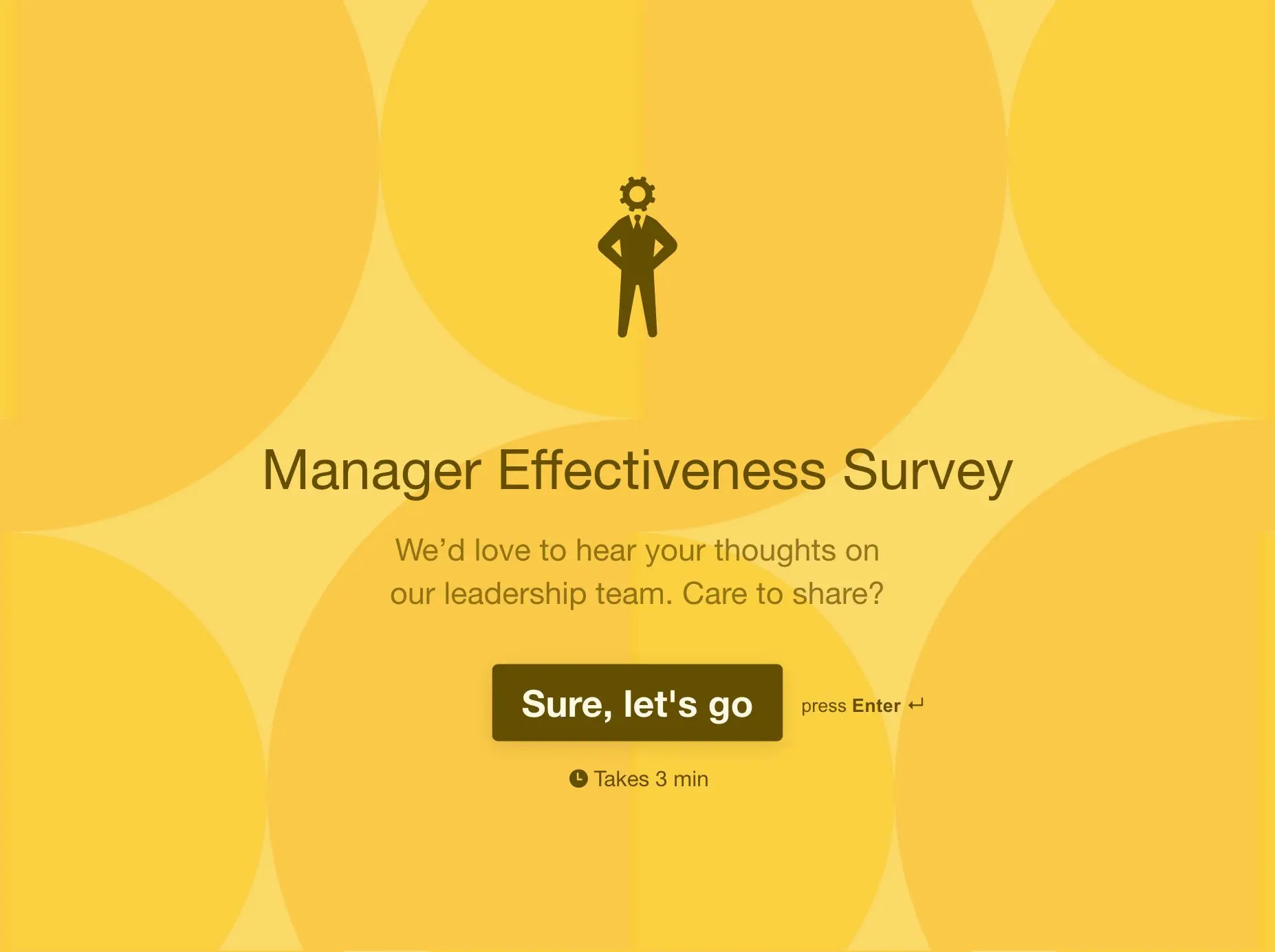 Manager Effectiveness Survey Template  Hero