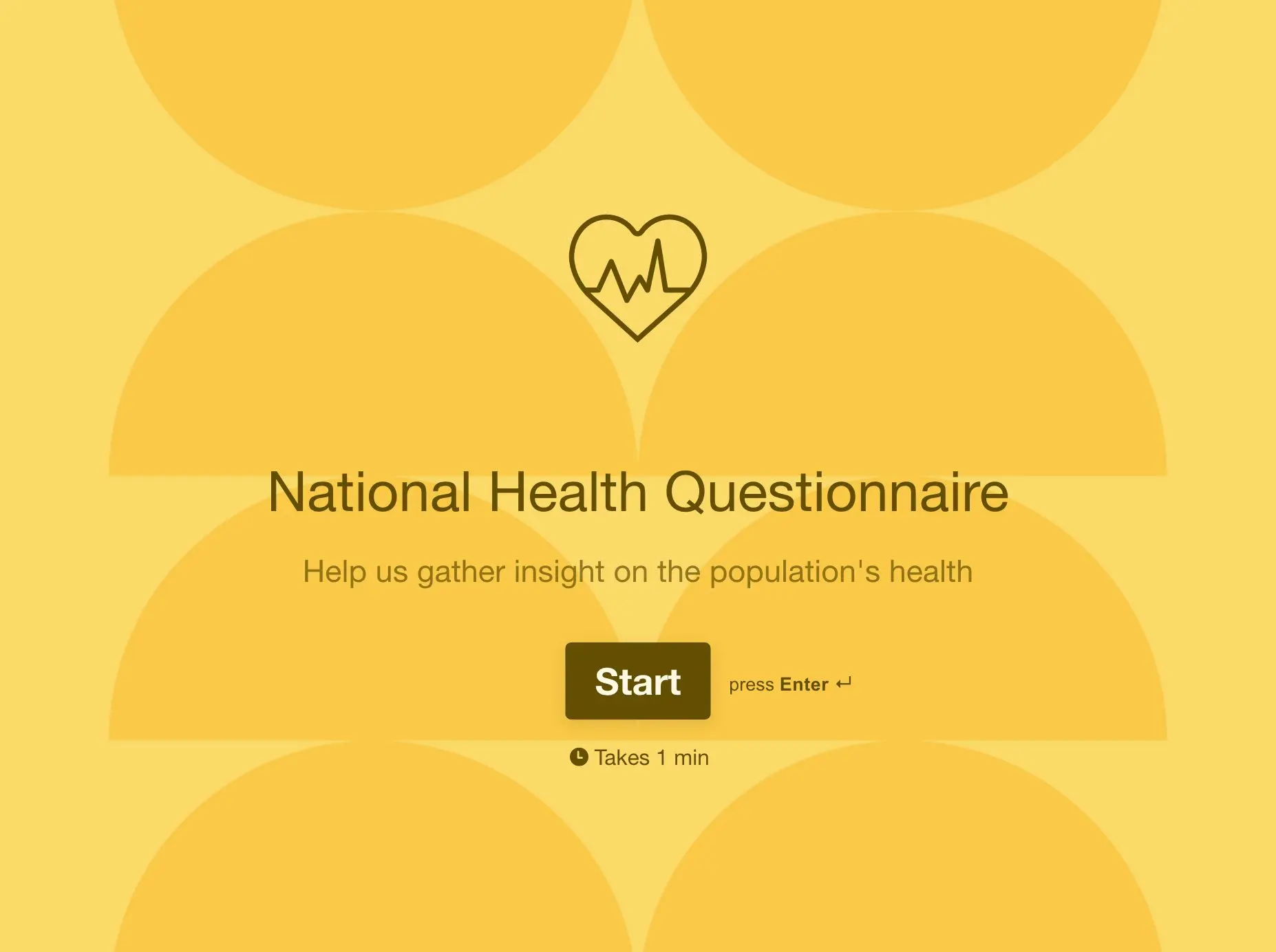 Health Questionnaire Template Hero