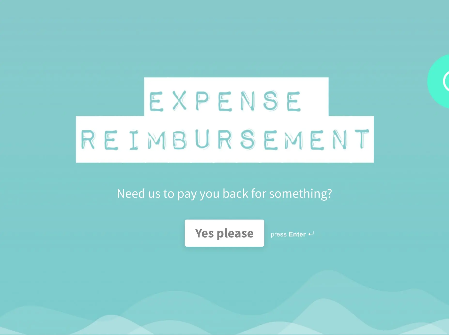 Expense Reimbursement Form Template Hero