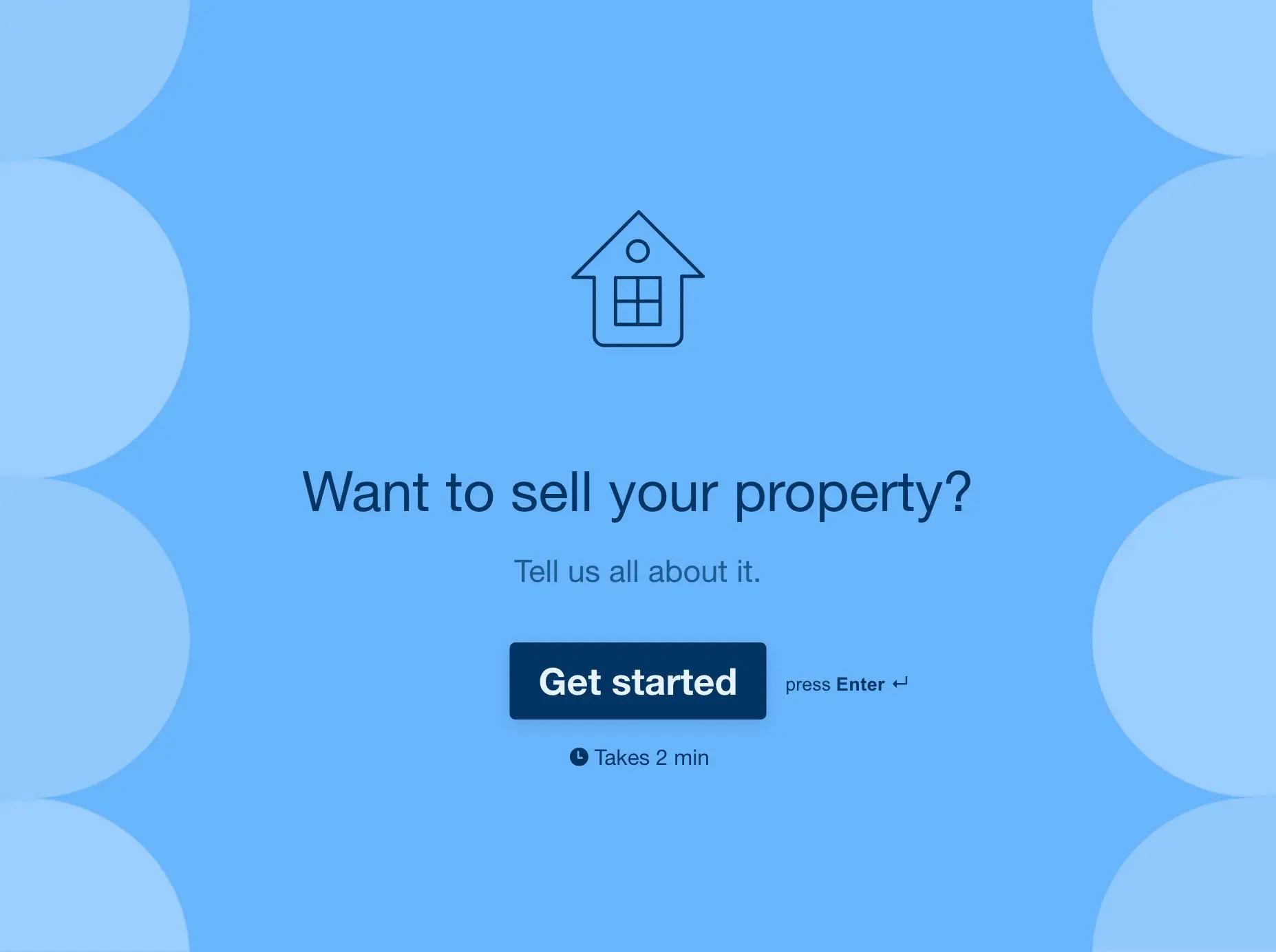 Property Information Form Template Hero