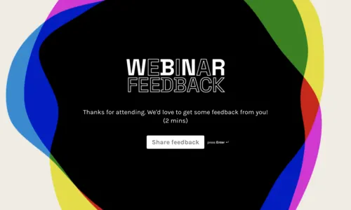 Webinar Feedback Thumnail