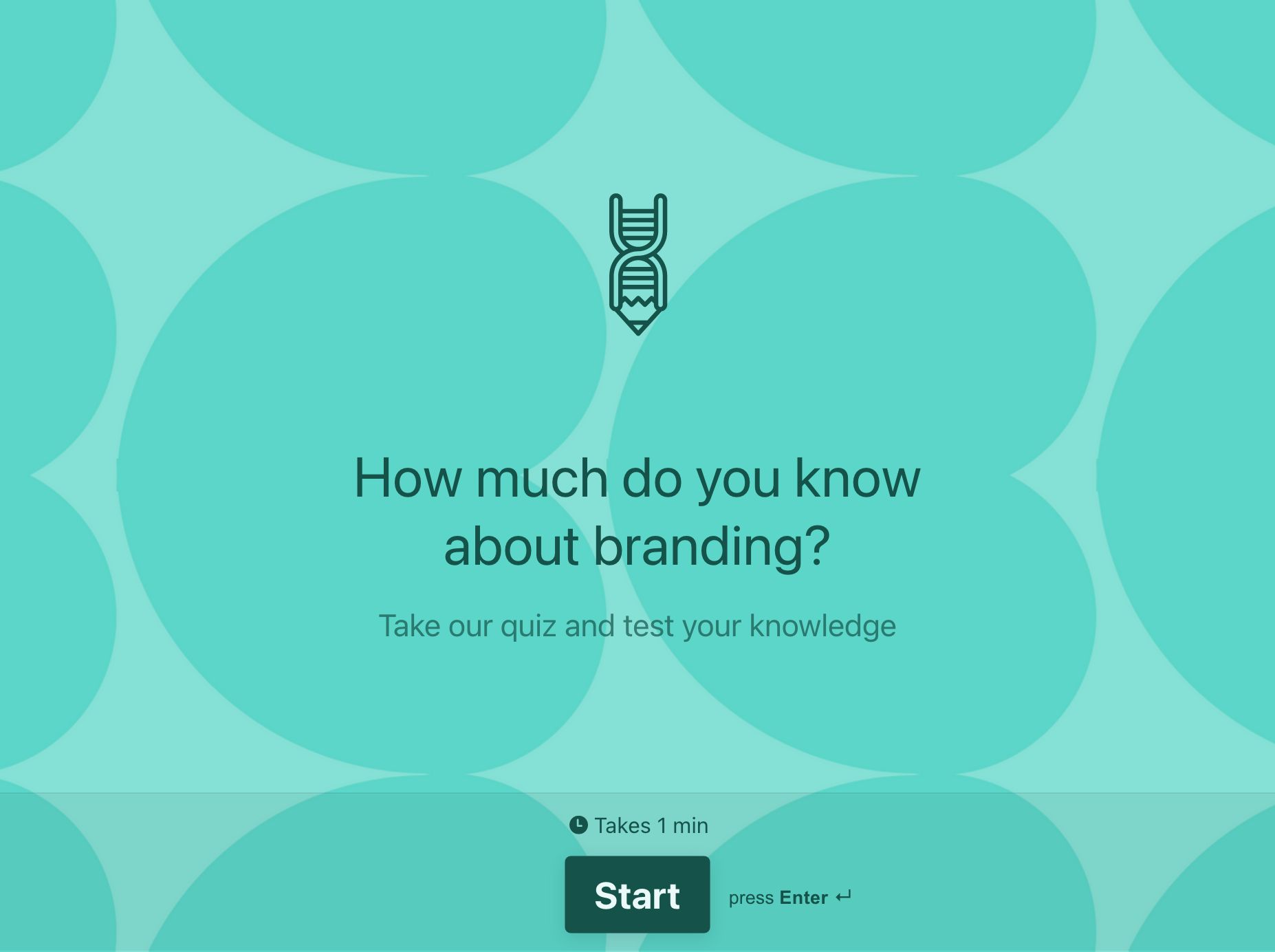 Online Brand Quiz Template