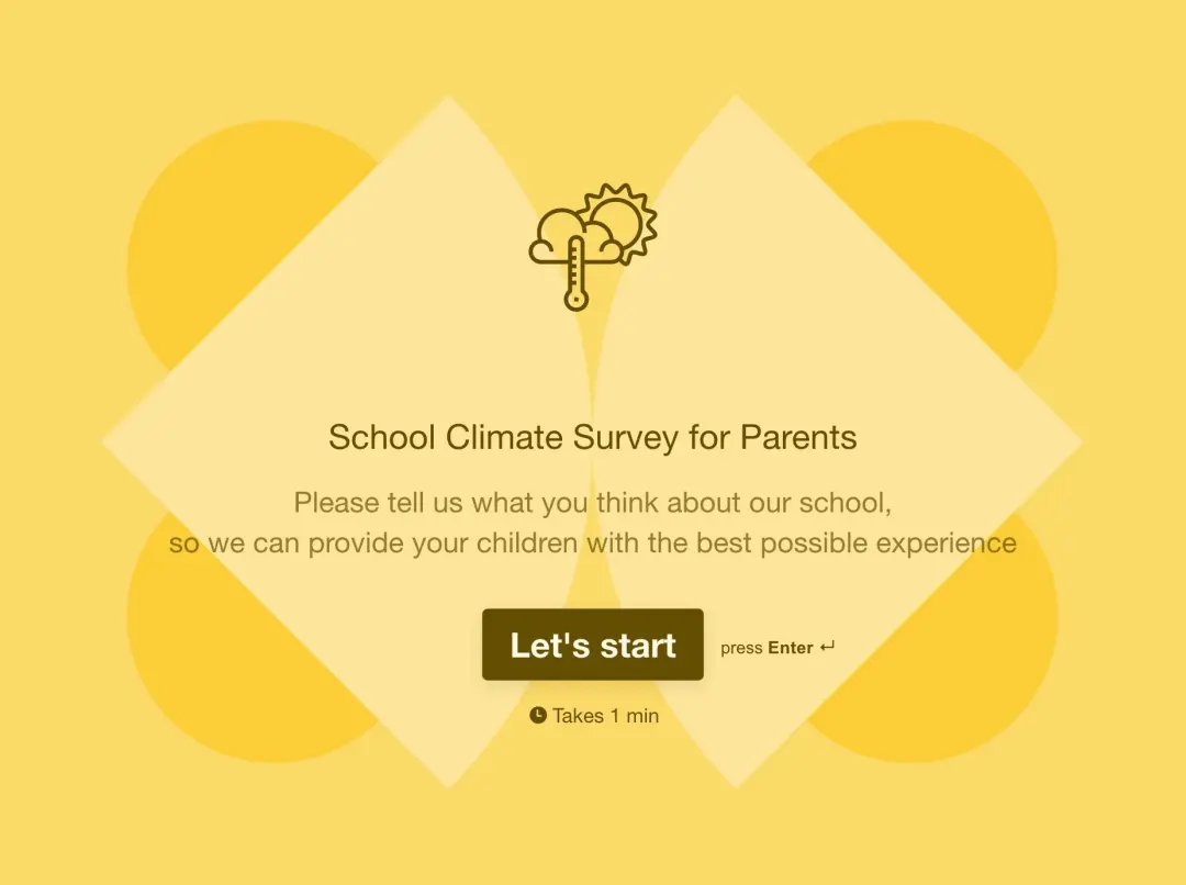 School Climate Survey Template