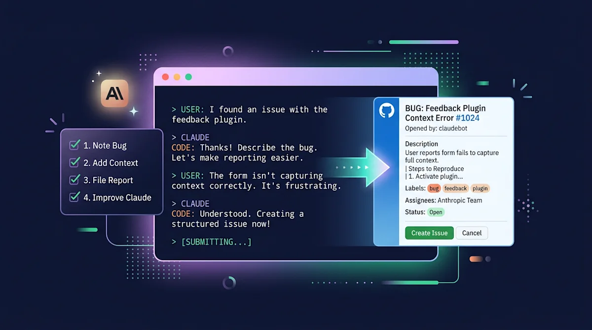 A Claude Code plugin for filing better feedback to Anthropic