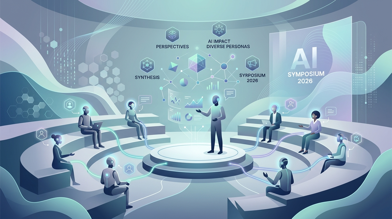 AI Symposium 2026: simulating a conference with agentic personas