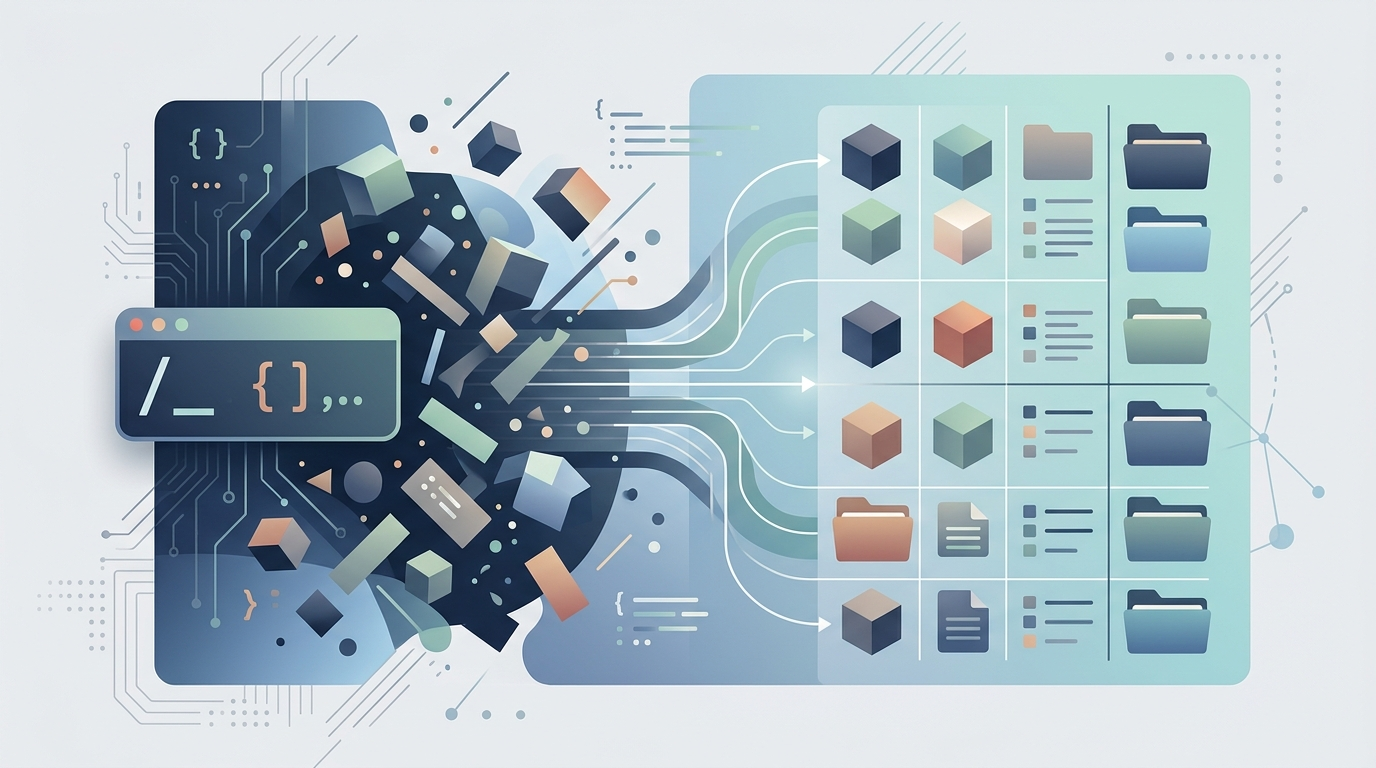 Taming chaotic filesystems with a Claude Code slash command