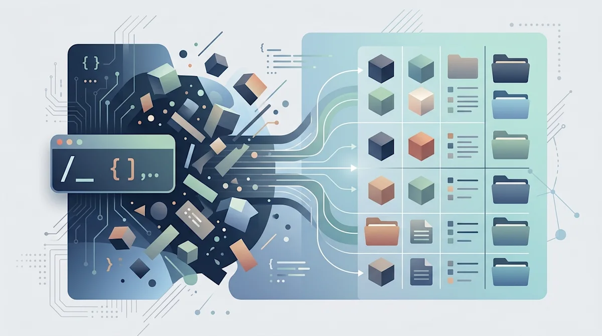 Taming chaotic filesystems with a Claude Code slash command